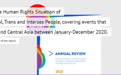 ILGA Europe: Rapport annuel 2020